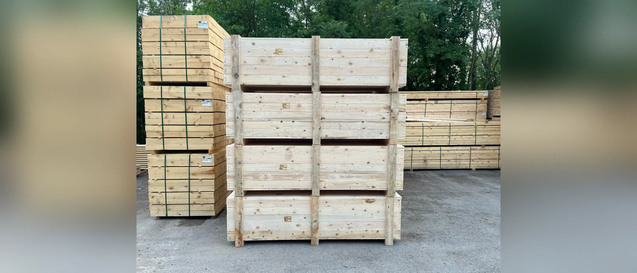 Timber Packing Cases